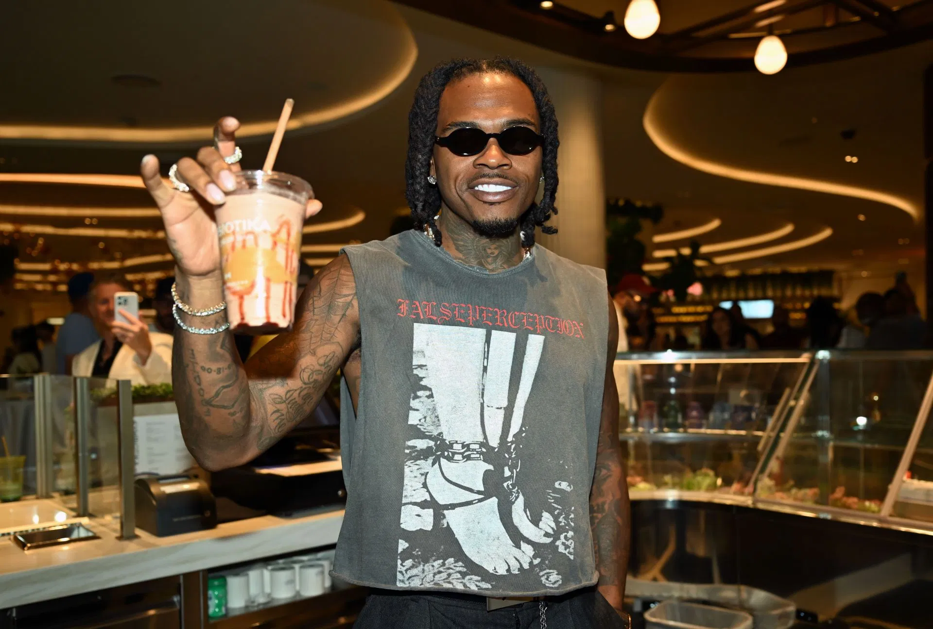 Gunna attends Cymbiotika Wellness Bar Grand Opening Event at Fontainebleau Las Vegas on August 30, 2025, in Las Vegas, Nevada. (Photo by Denise Truscello/Getty Images for Cymbiotika)