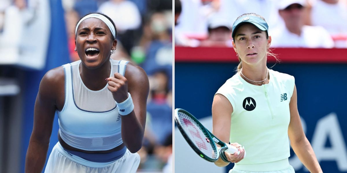Coco Gauff and McCartney Kessler at the China Open - Image Source: Getty 