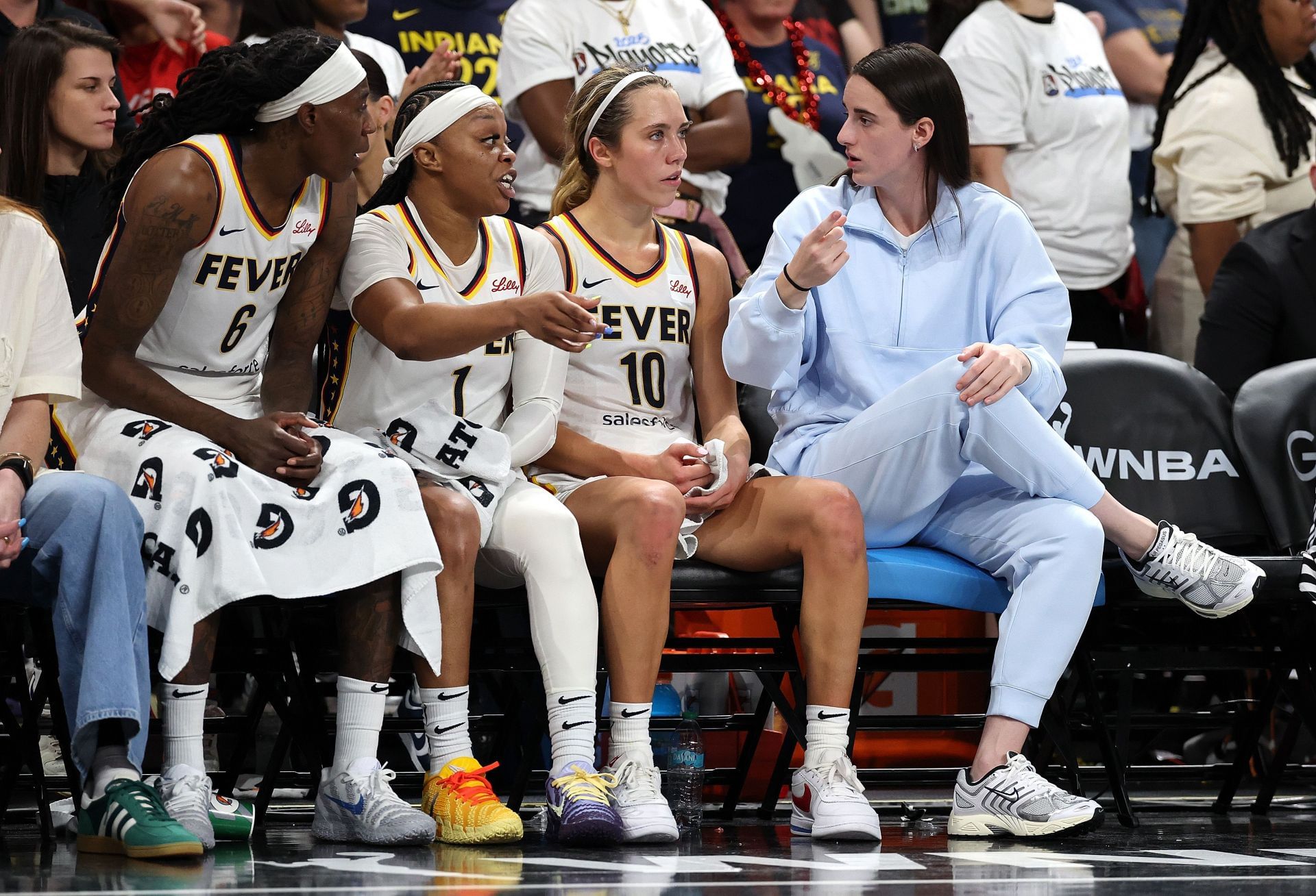 "Better not be on my team next year": Fans turn on Lexie Hull after Fever's 3-and-D specialist commits huge blunder in do-or-die Game 2
