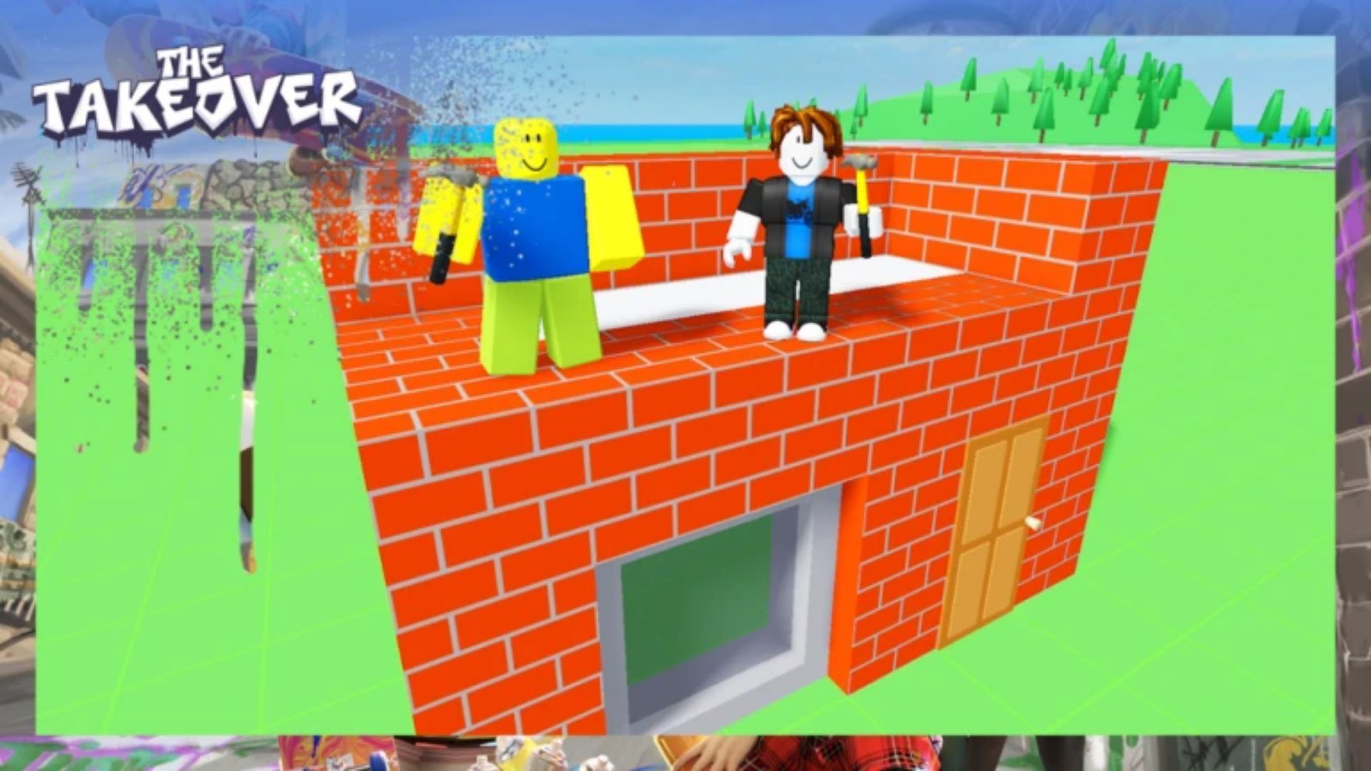 Completing The Takeover challenges in Build with Friends