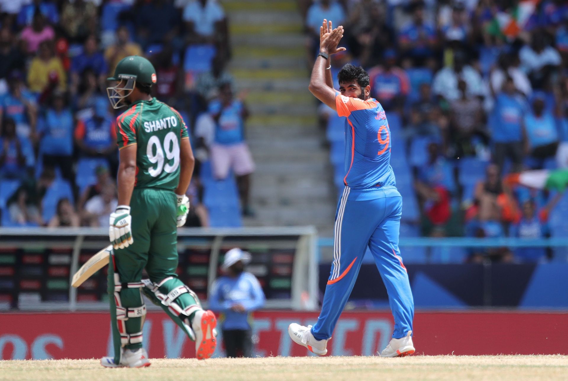 India v Bangladesh: Super Eight - ICC Men