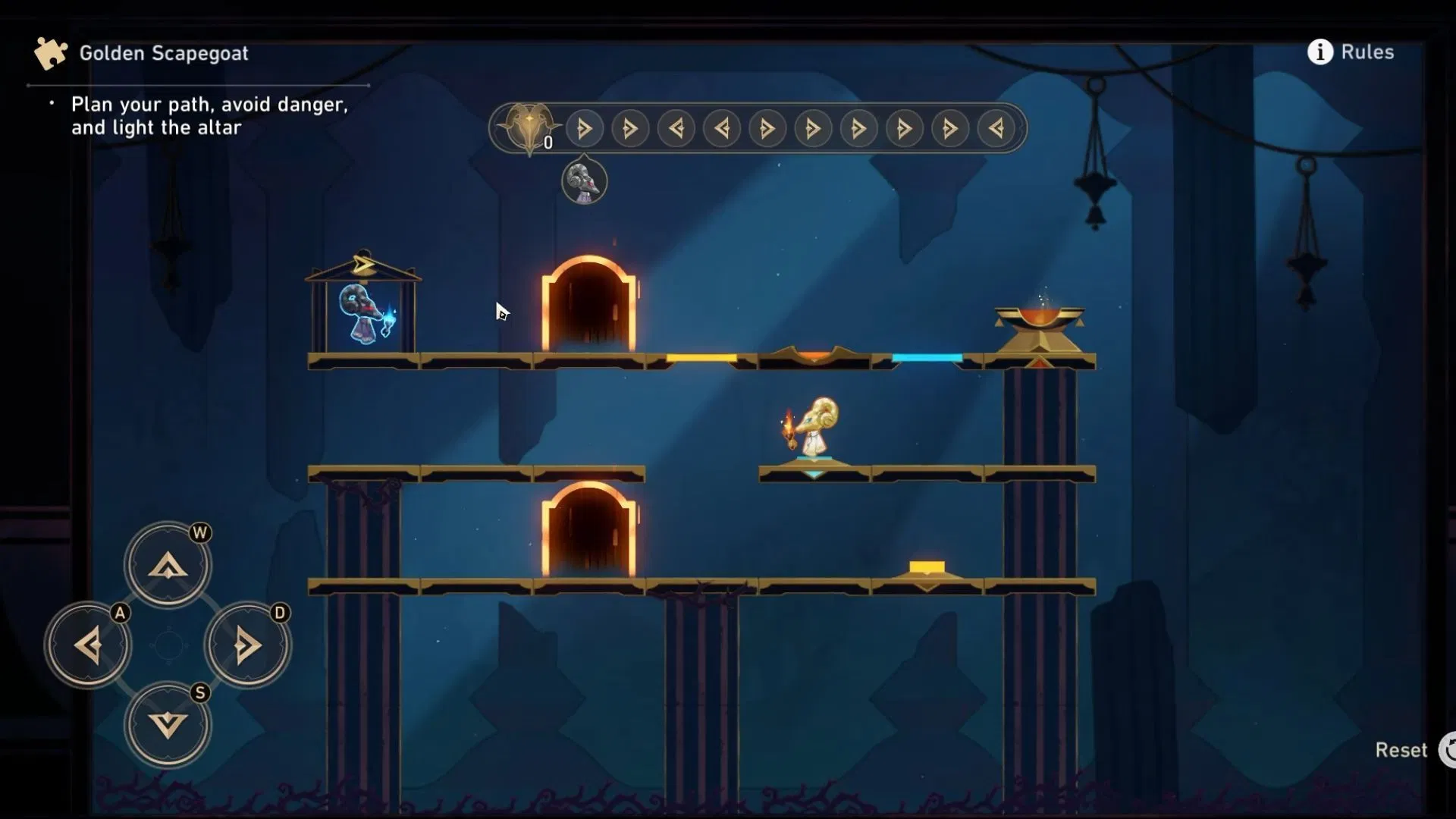 Fourth puzzle solution (Image via HoYoverse)