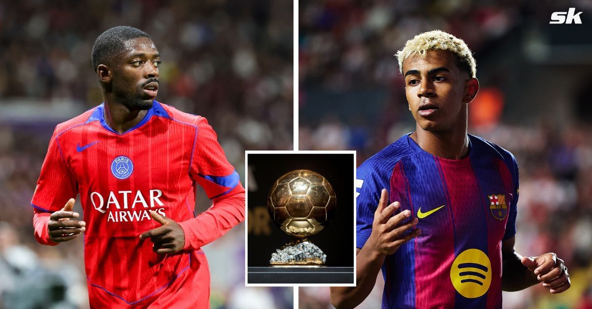 Ousmane Dembele and Lamine Yamal