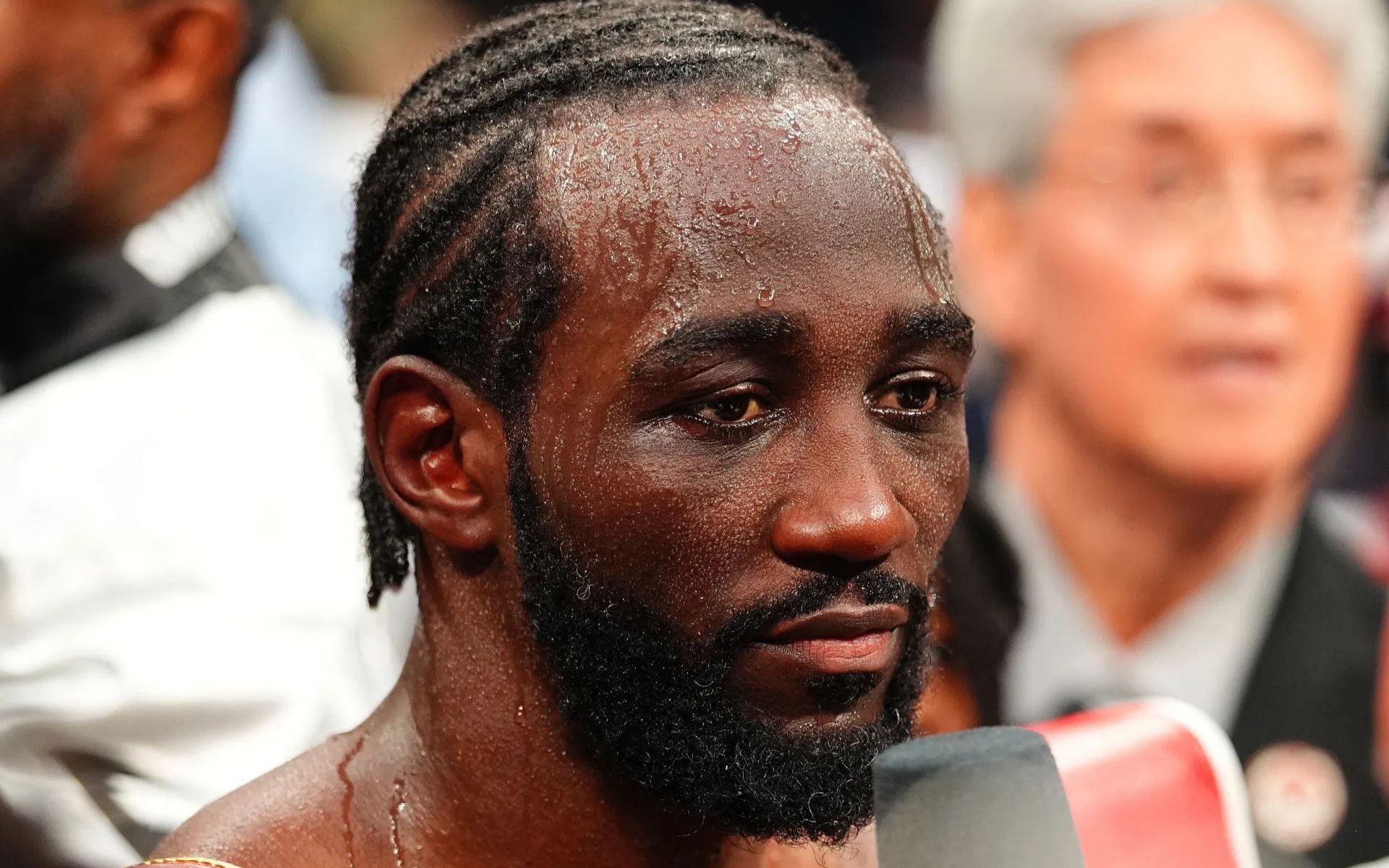 Terence Crawford issues statement following his win. [Image courtesy: Getty]