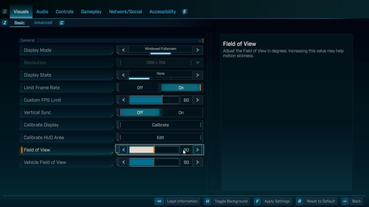 FOV settings in Borderlands 4 (Image via Sportskeeda Gaming || Gearbox Software)