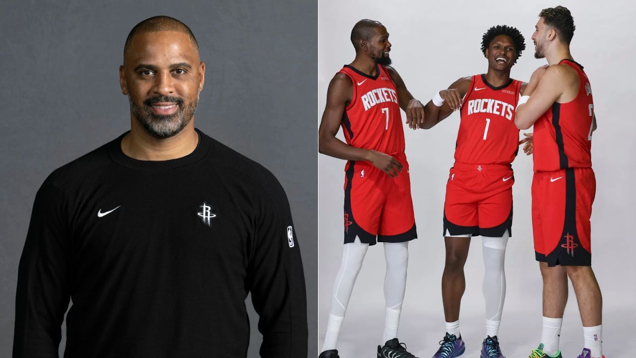 &quot;He playing Warriors all season&quot;: NBA fans react as Ime Udoka announces Rockets