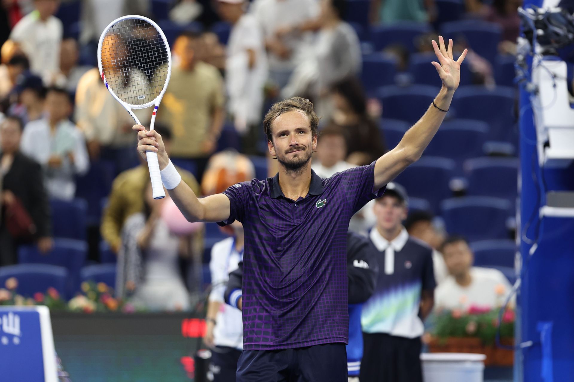 Daniil Medvedev at the 2025 China Open - Day 8 - Source: Getty