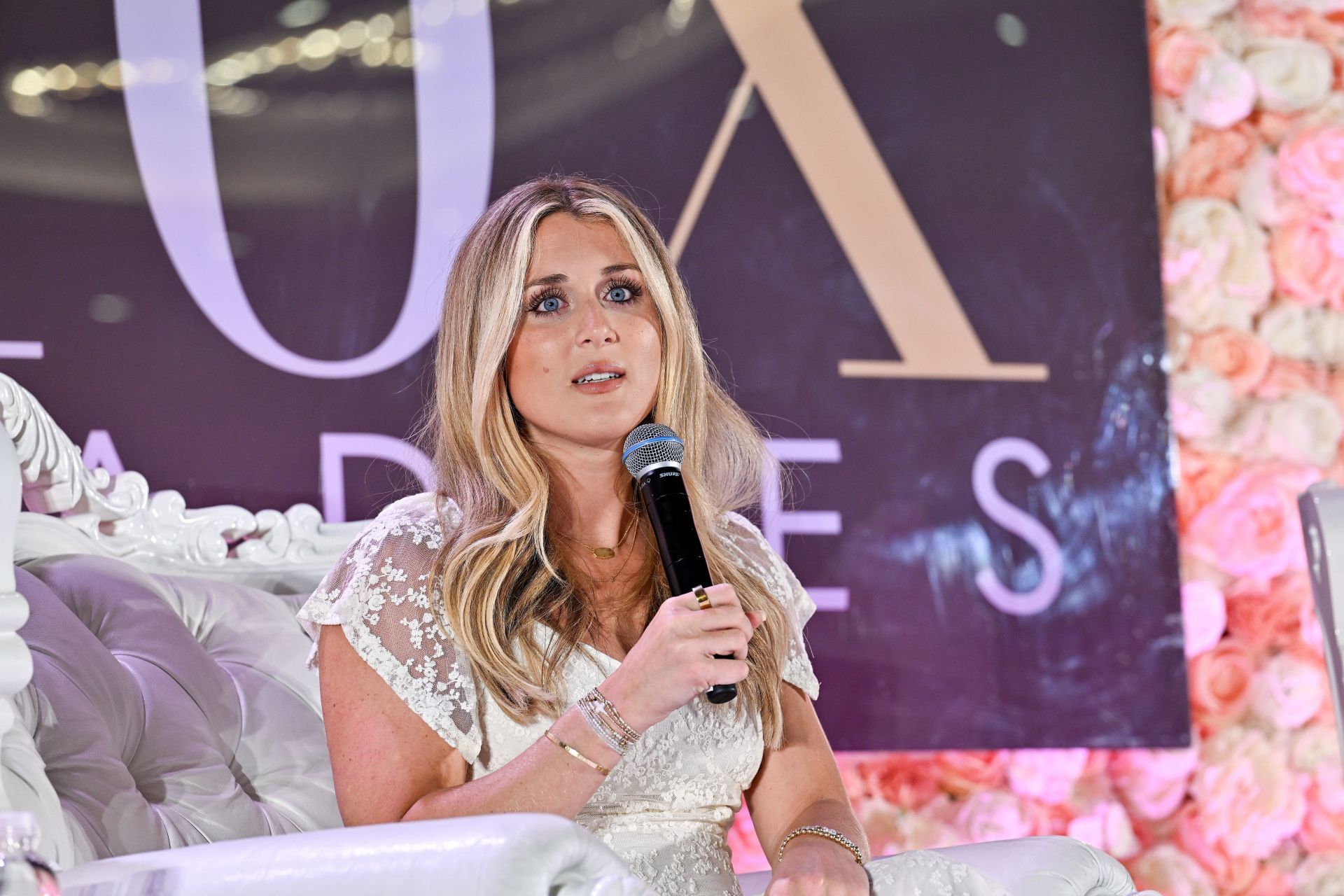 Riley Gaines shares her thoughts over the lawsuit against Blaire Fleming [Image Source : Getty]