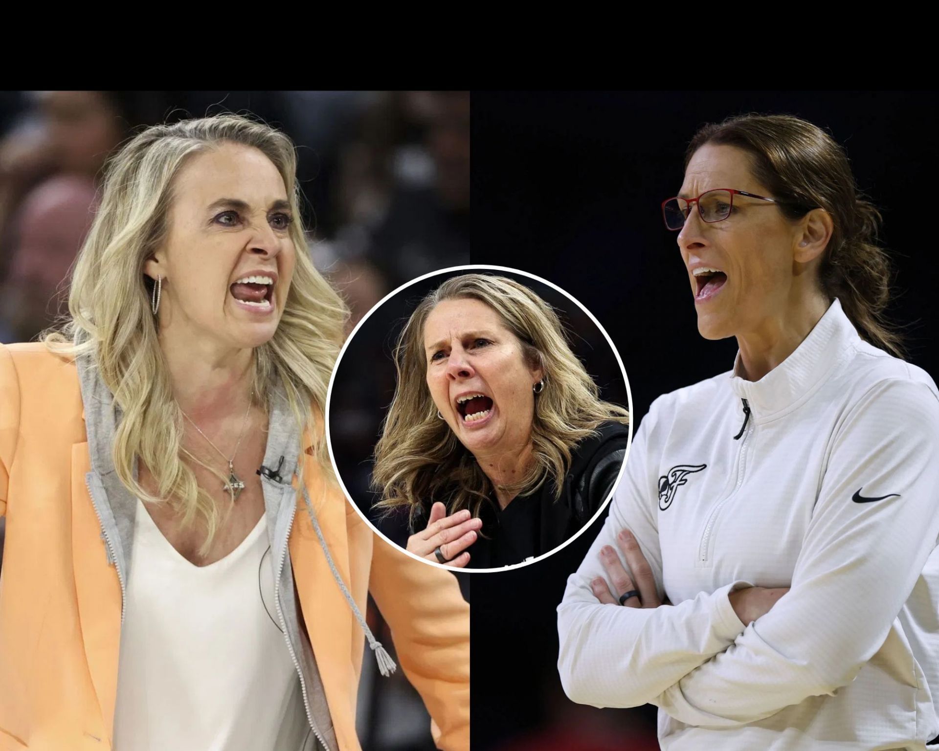 Becky Hammon &amp; Stephanie White shockingly echo Cheryl Reeve&rsquo;s &lsquo;malpractice&rsquo; blast at WNBA refs (Image sources: Getty and Imagn)