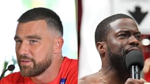 Kevin Hart serves Travis Kelce a reality check after Chiefs TE's Kansas City tailgate claims