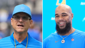 Chargers HC Jim Harbaugh makes feelings known on Keenan Allen being voted captain after WR's return to LA