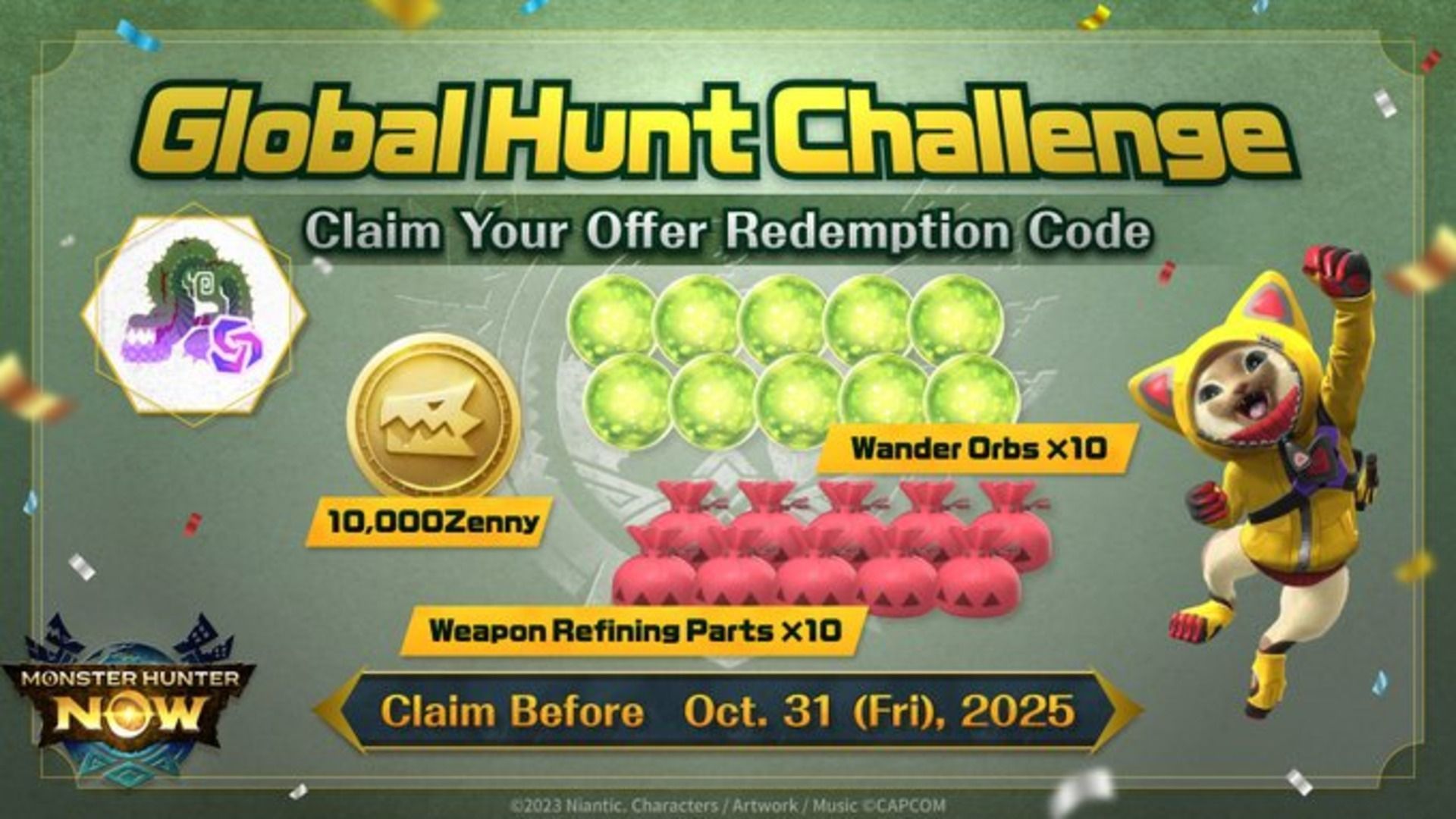 Use the code and grab the rewards now! (Image via Niantic)