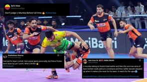 "Don't judge U Mumba Before full time" - Fans express excitement after U Mumba's thrilling win over Patna Pirates in Pro Kabaddi 2025