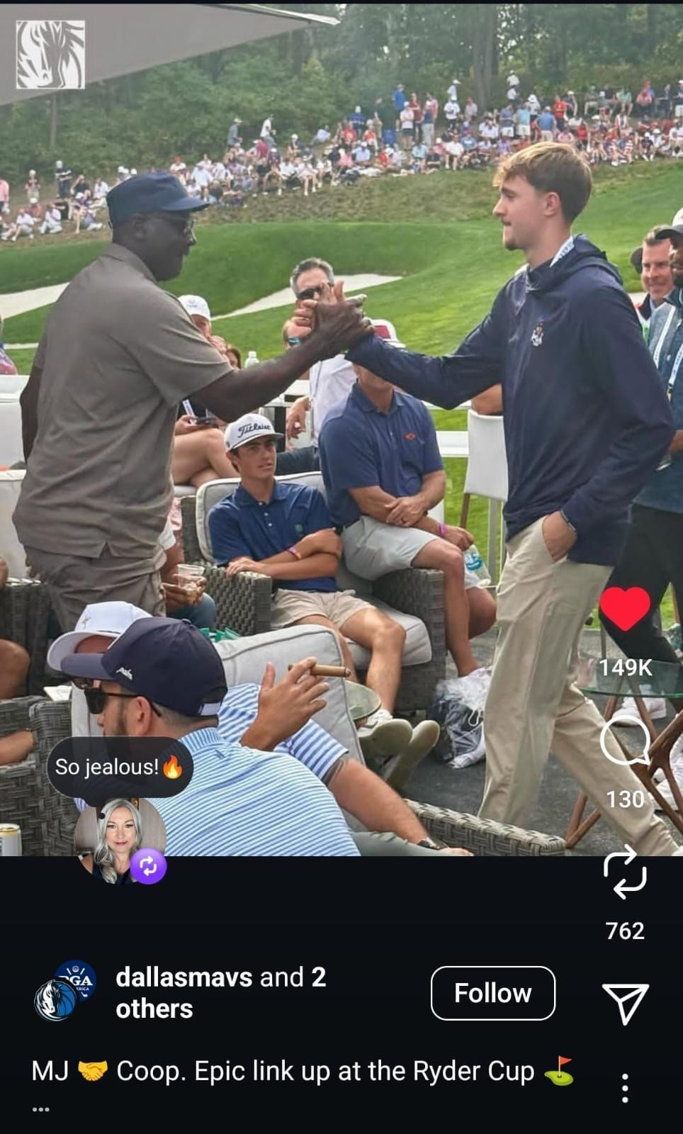 Cooper Flagg&rsquo;s mom reposts his picture with Michael Jordan