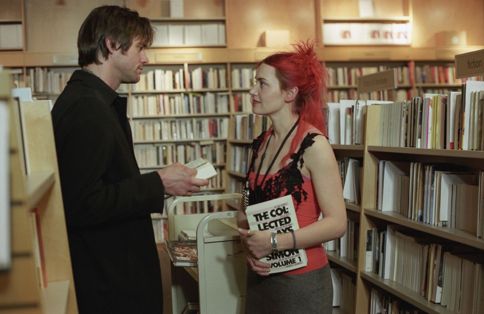 A still from Eternal Sunshine of the Spotless Mind (Image via Peacock)