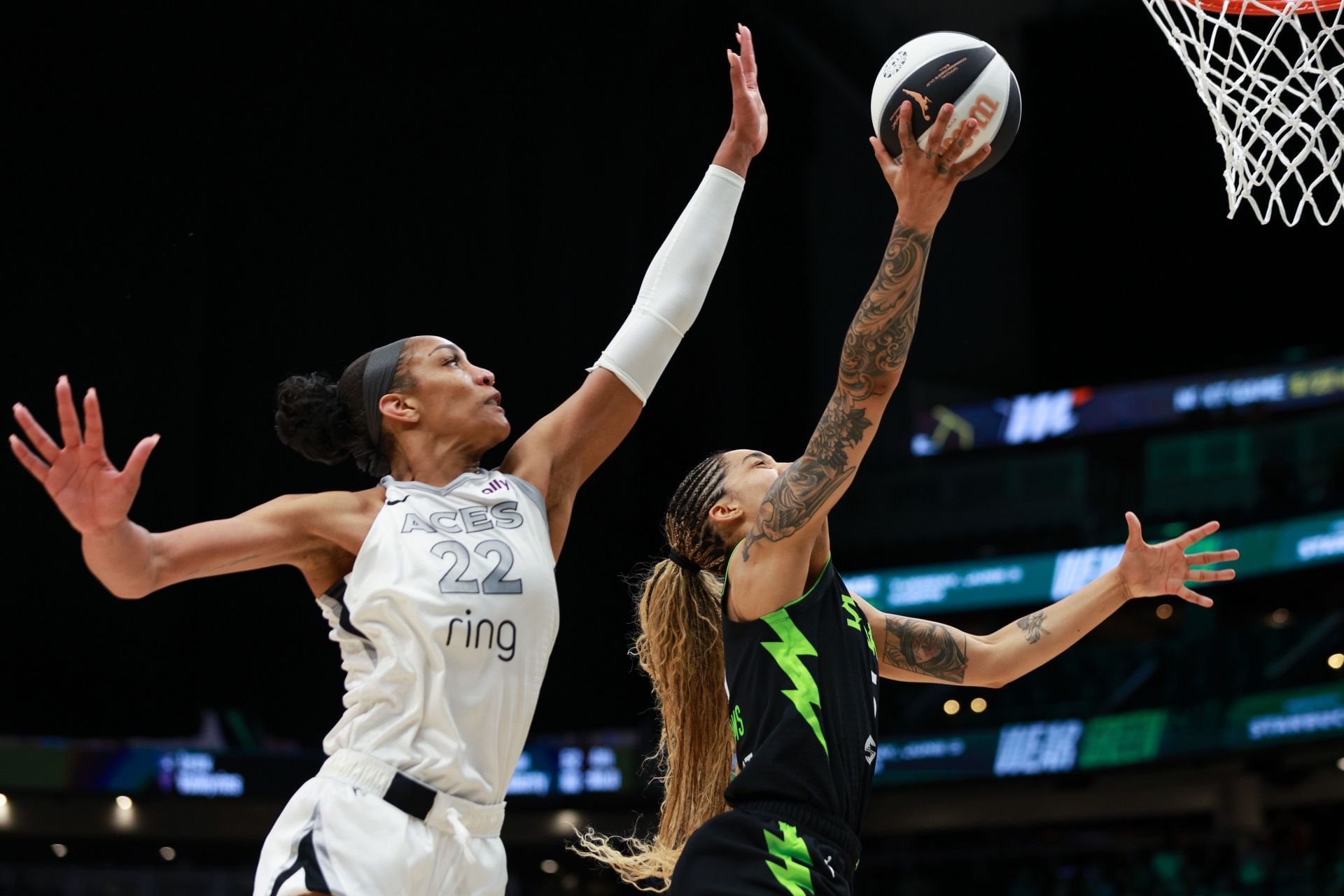 Las Vegas Aces v Seattle Storm - Source: Getty