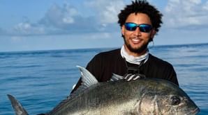 “Retired to be a fisherman”: Fans clown Ben Simmons as he shows off massive catch on boat amid career uncertainty