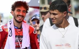 Watch: Lando Norris is the guest of honor for Ducati as the Italian MotoGP team welcomes the McLaren driver in the paddock