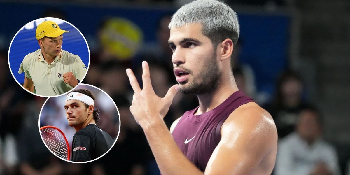 Carlos Alcaraz sends cryptic message at Japan Open with Taylor Fritz &amp; Jenson Brooksby still alive (Source: Getty)