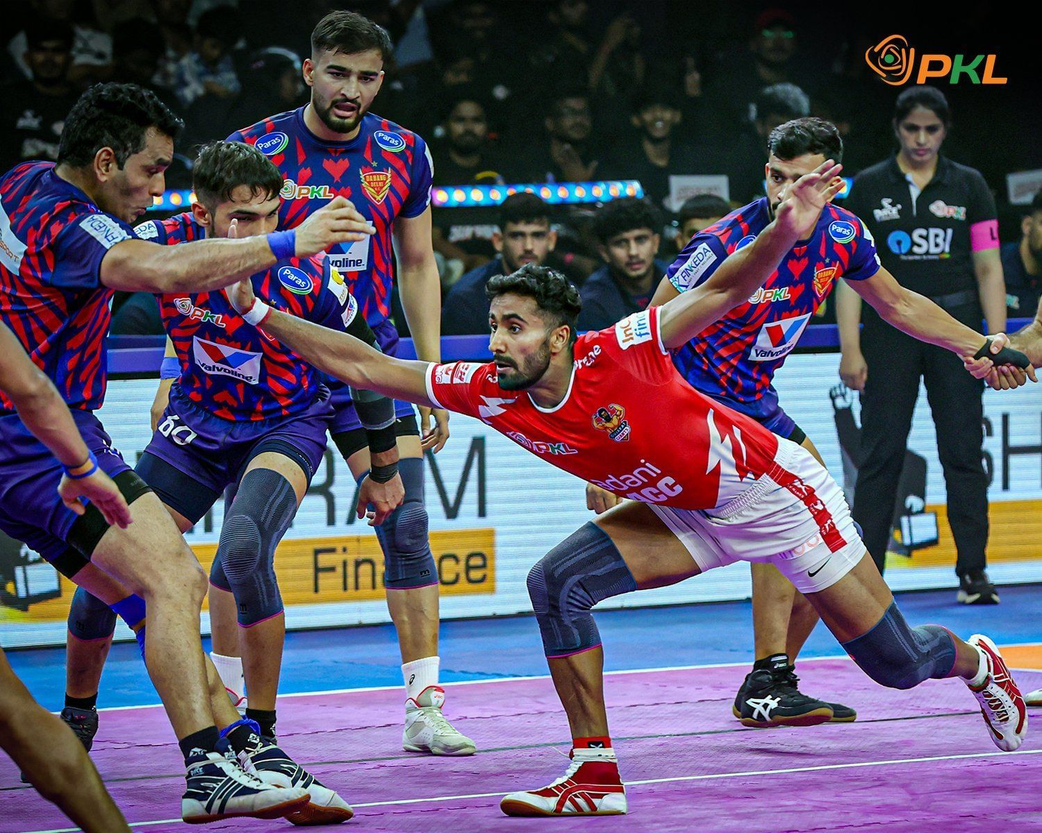 Can Gujarat Giants win against Haryana Steelers? (Image: X/ProKabaddi)