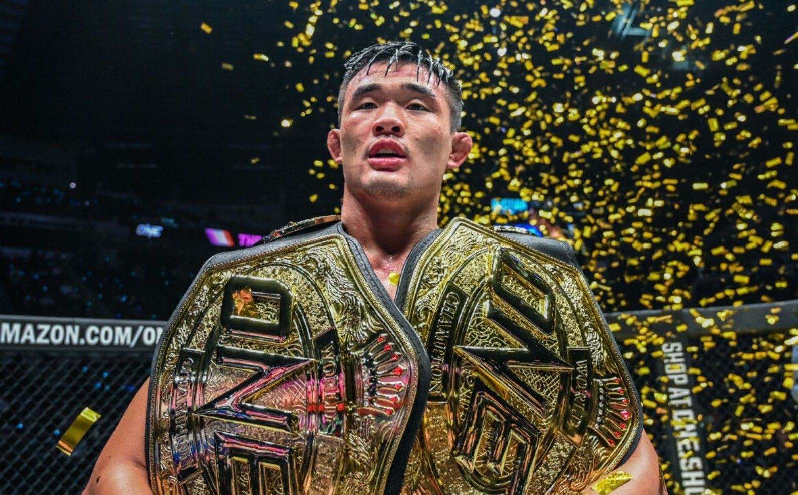 Christian Lee sharpening his striking at Superbon Training Camp. -- Photo by ONE Championship