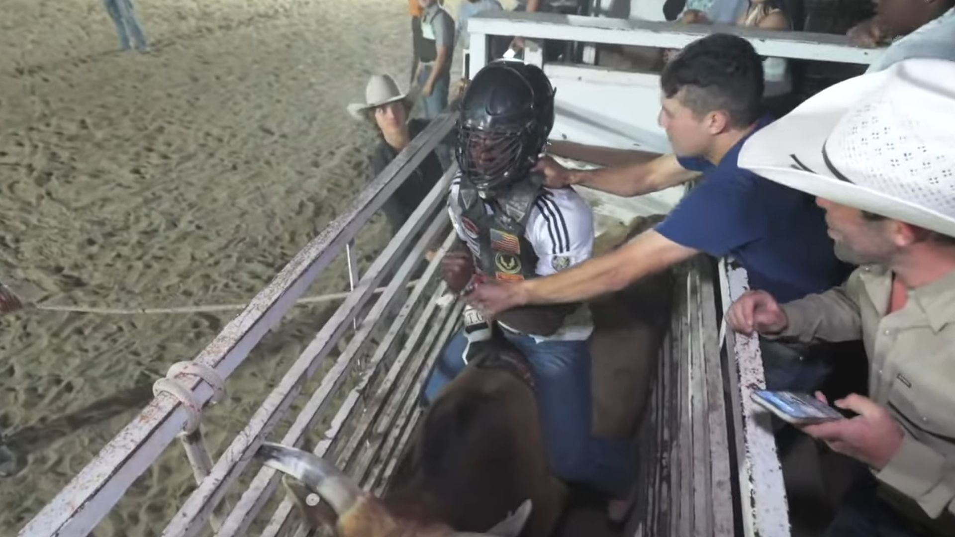 IShowSpeed was recently seen riding a bull during his time in Texas (Image via IShowSpeed/YouTube)