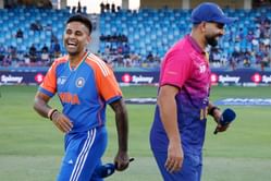 "Idhar mat dekho" - Suryakumar Yadav cheekily tells Muhammad Waseem at toss ahead of IND vs UAE Asia Cup 2025 match [Watch]