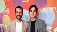 Dylan O'Brien and James Sweeney at the LA premiere. (Image via Instagram/@twinlessfilm)