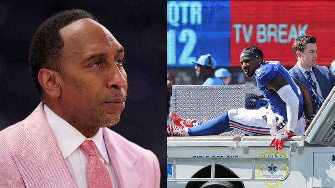 "Not looking good": Stephen A. Smith spells doom for Giants as Malik Nabers suffers potential season ending injury