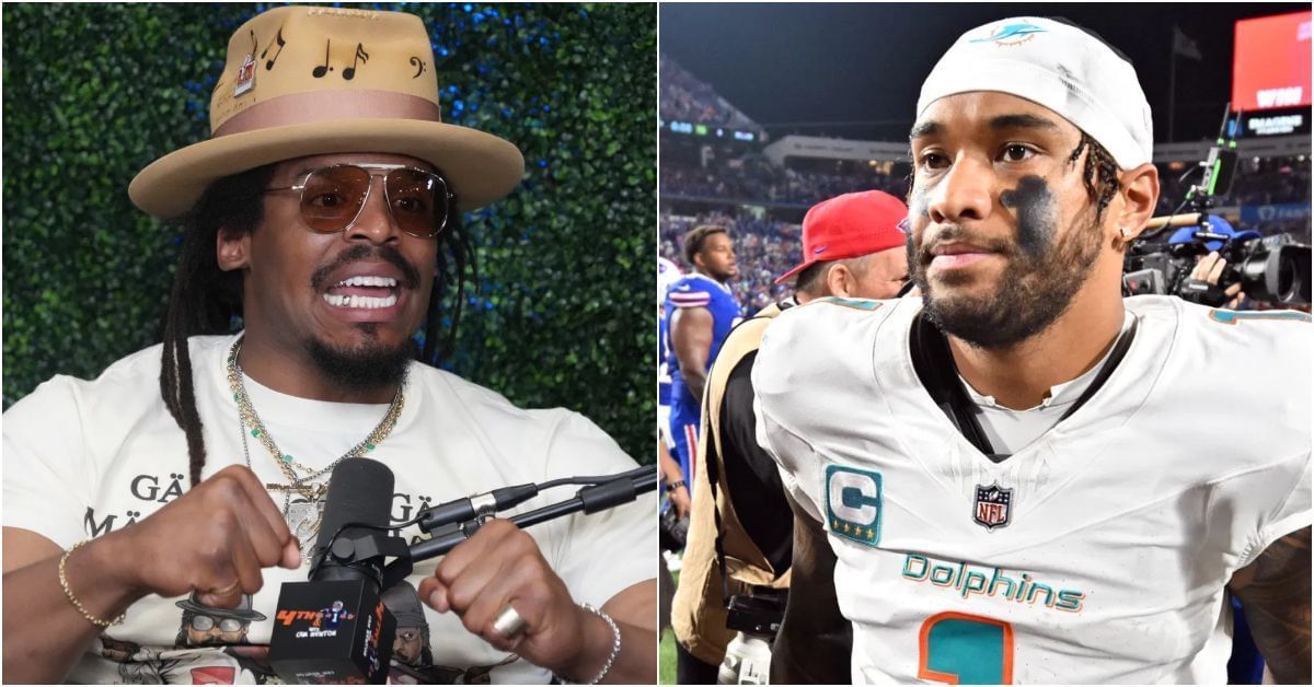 NFL fans torch Tua Tagovailoa for forgetting Cam Newton and taking shots at Panthers legend