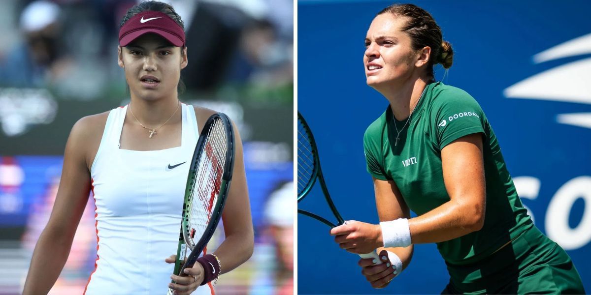 Emma Raducanu and Caty McNally at the Korea Open - Image Source: Getty 
