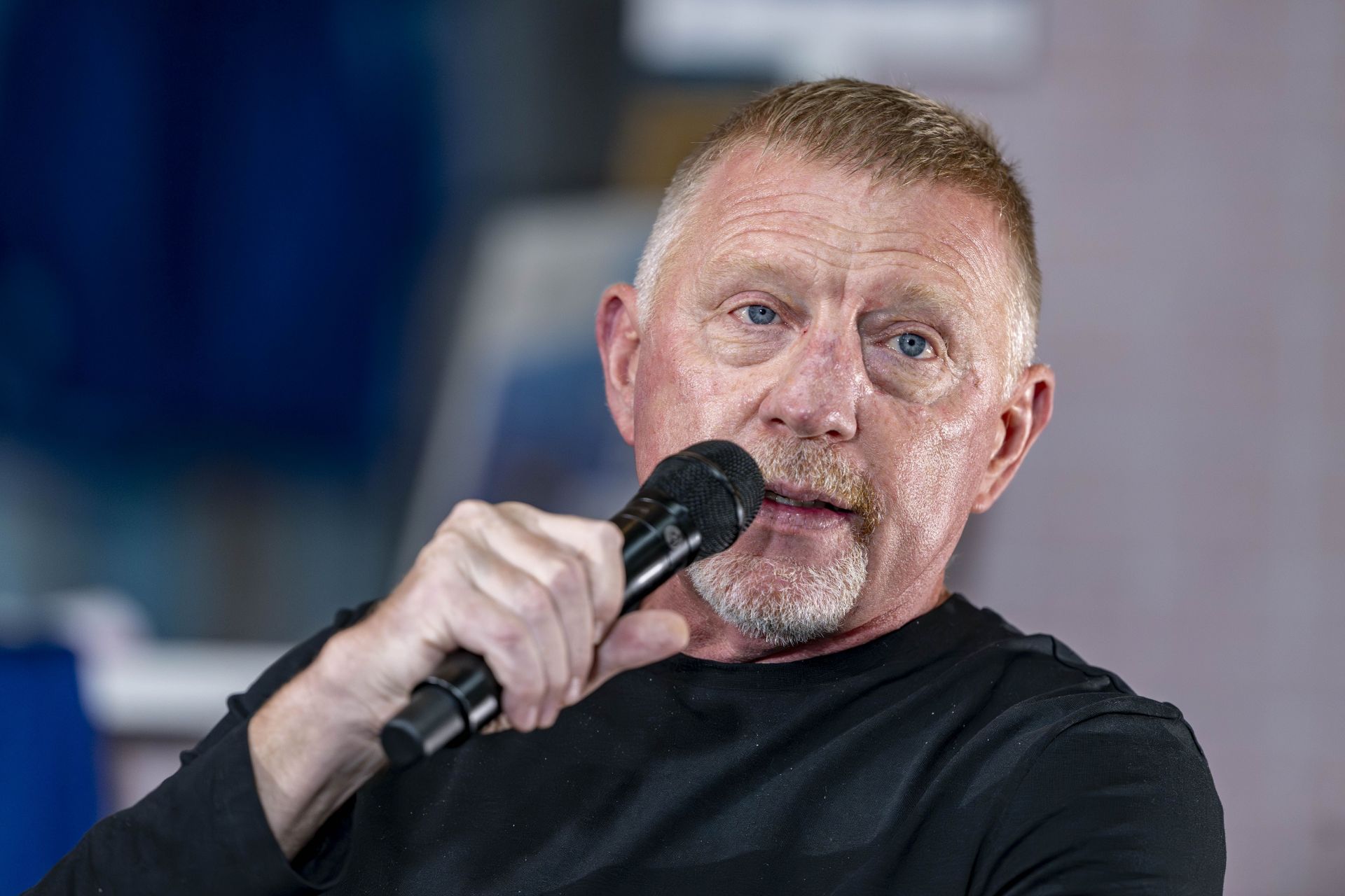 Tennis: Boris Becker speaks at the World University Games - Source: Getty