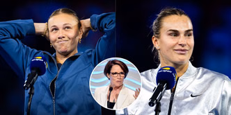 WATCH: Viral incident of Mary Carillo interrupting trophy speeches of both Amanda Anisimova & Aryna Sabalenka in controversial US Open final moment