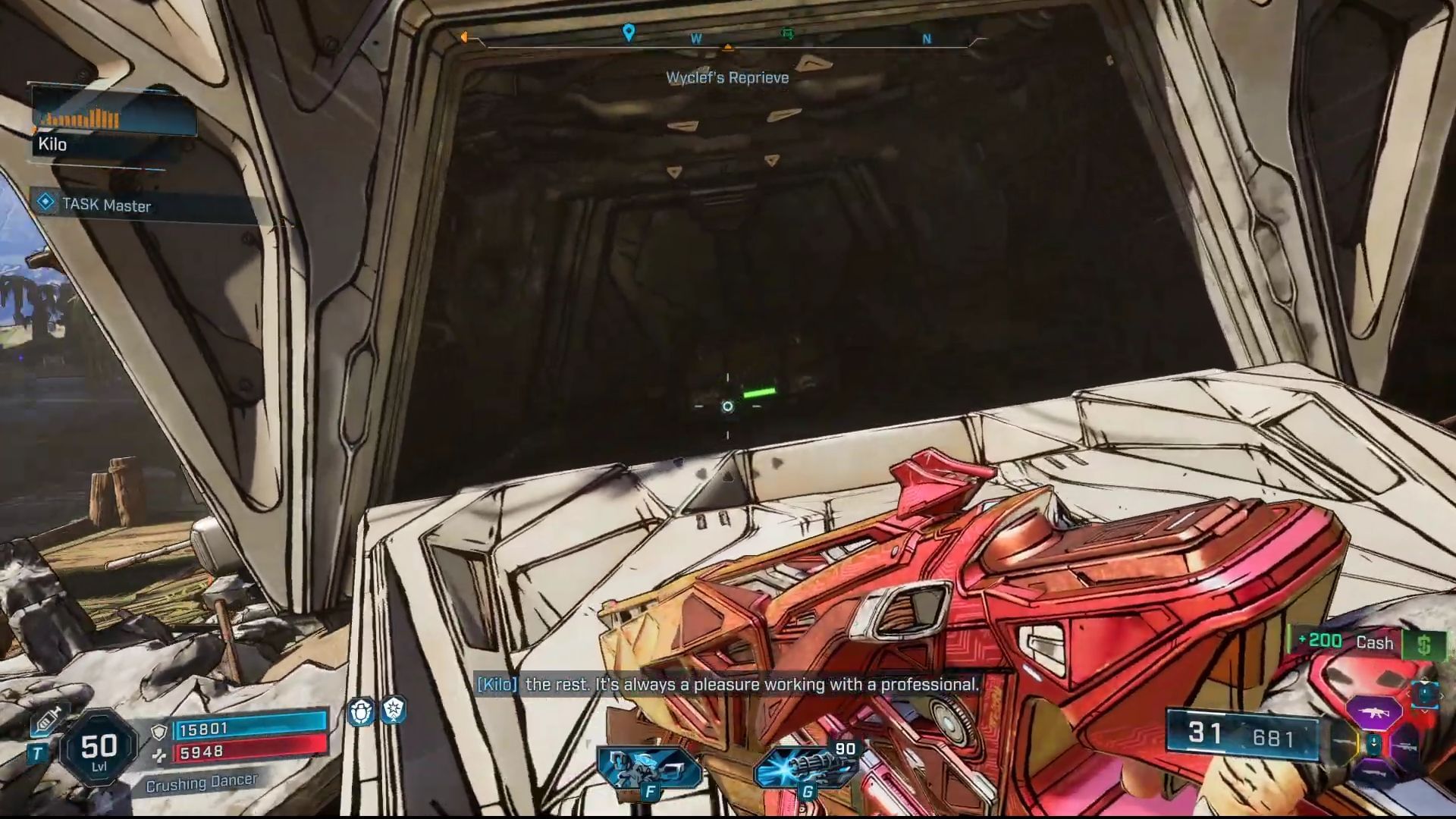 Order Pod contains a Weapons Cache inside that can be unlocked (Image via Youtube/@WoWQuest)