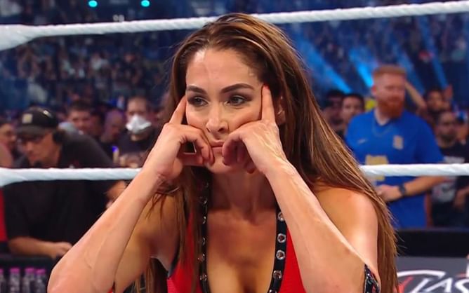 [WATCH] Nikki Bella involved in massive botch with Becky Lynch at Clash in Paris 2025