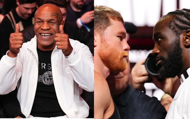 Star-studded night as Mike Tyson, Jason Statham, and A-listers turn out for Canelo Alvarez vs. Terence Crawford super fight