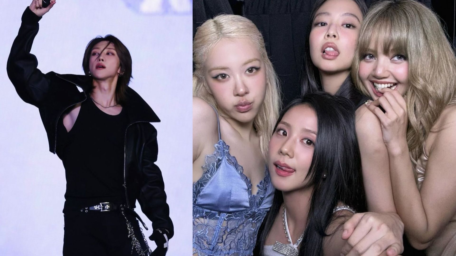 SEVENTEEN&rsquo;s MINGHAO and BLACKPINK (Image via Instagram/@xuminghao_o, @jennierubyjane)