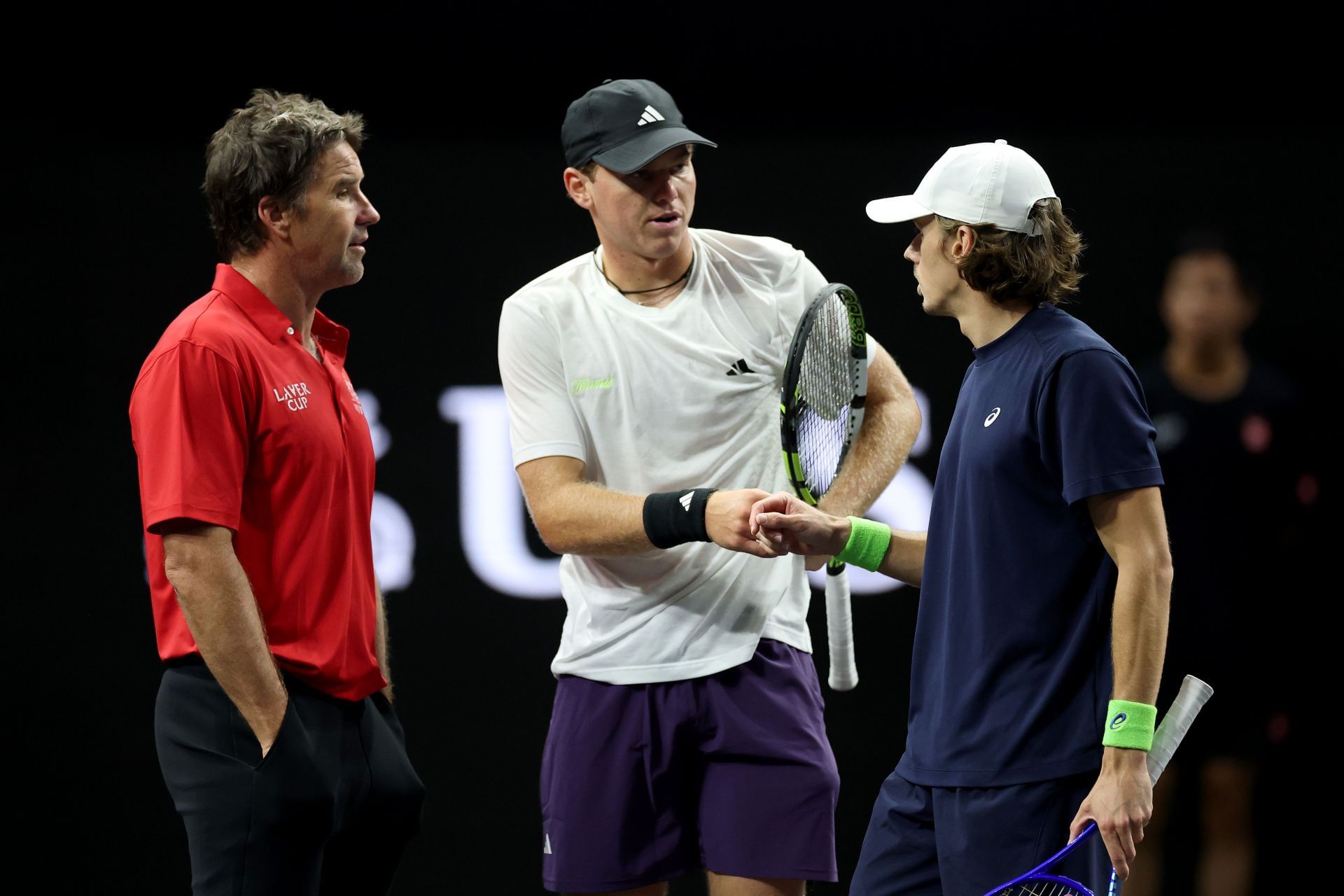 Michelsen, Rafter and De Minaur at the Laver Cup 2025 - Previews - Source: Getty