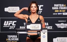 Photos: Tracy Cortez turns heads with elegant white dress look at Noche UFC