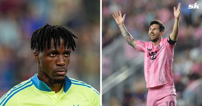 "As soon as I'm playing against you, I couldn't care less" - Wilfried Zaha on playing against 'GOAT' Lionel Messi ahead of Inter Miami clash