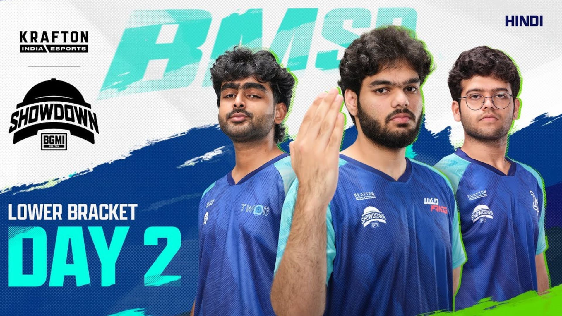 Sinewy ranks first after Day 2 of BMSD 2025 LB (Image via YouTube/Krafton India Esports)