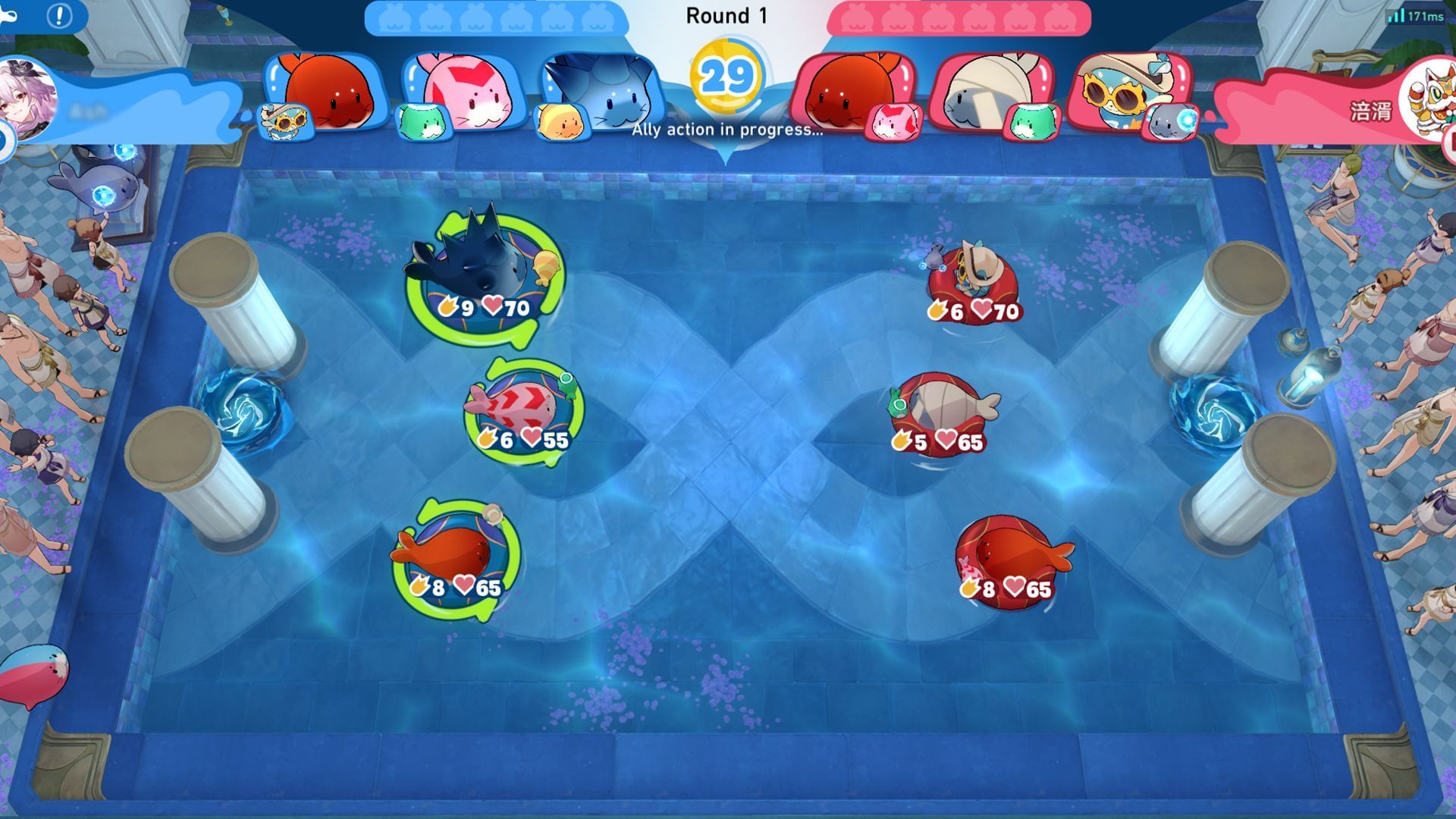 Double Seals minigame in the Colorful Mayhem event (Image via Sportskeeda Gaming/HoYoverse)