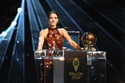 After winning women’s Ballon d'Or, Aitana Bonmati says ‘we need to talk more’ about footballer who missed out on top 10 of men’s award in 2025