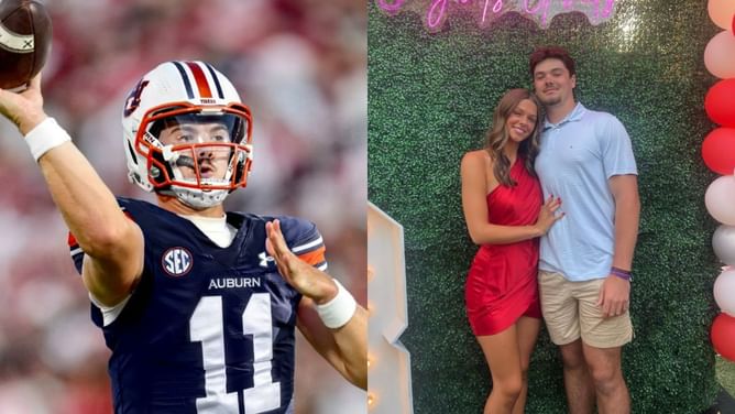 Jackson Arnold's GF Skyler Marshall decides on stylish gameday outfit as Auburn takes on Ball State in Week 2