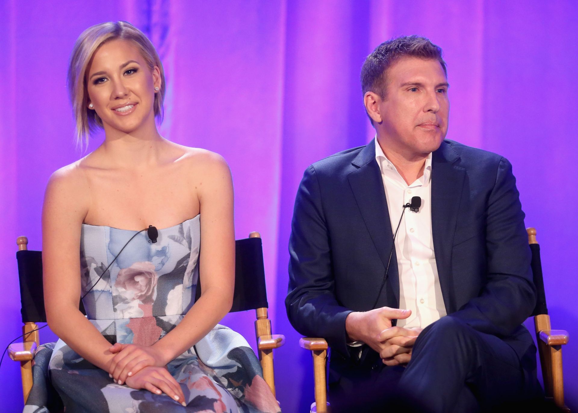 Savannah and Todd At the 2016 NBCUniversal Summer Press Day - Panel (Image via Getty)