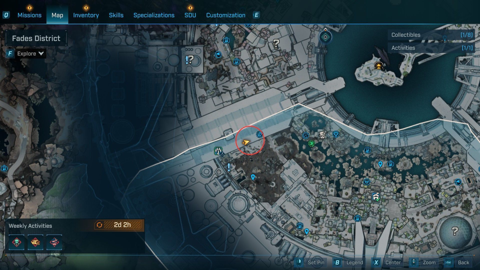 The Burrito is close to the Vault Hunter&#039;s Guide (Image via 2K)