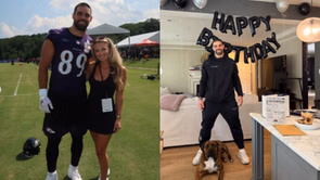 Mark Andrews' GF Elena Yates shares heartfelt message wishing Ravens TE on special day with sweet throwback snaps