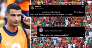 “Slower than the 40-year-old” - Fans furious with 31-year-old starting in attack with Cristiano Ronaldo in Portugal line-up vs Hungary