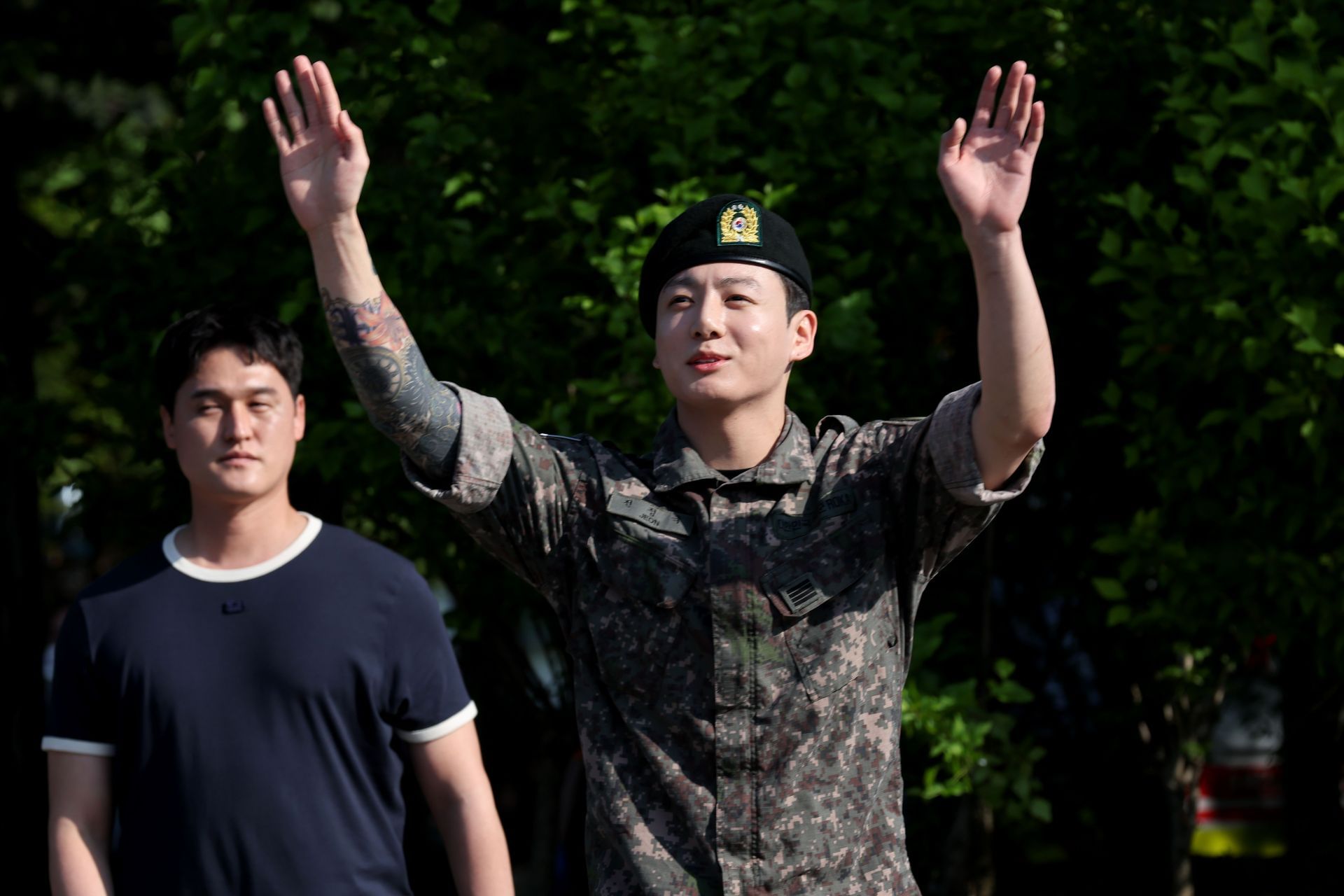 BTS&#039; Jimin and Jung Kook discharged from the South Korean Military (Image via Getty)