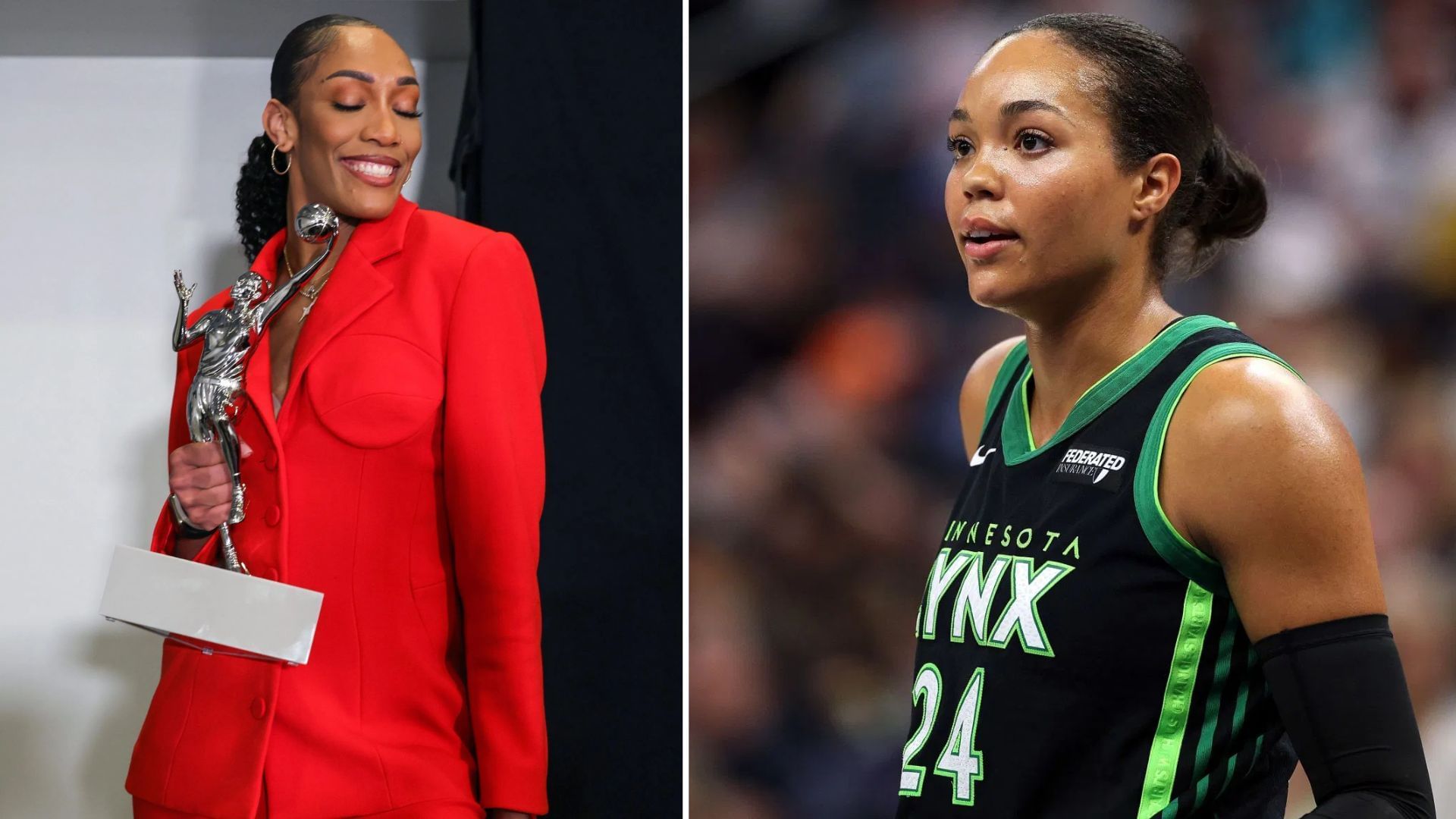 Fans react as A&rsquo;ja Wilson beats Napheesa Collier to win record fourth MVP crown